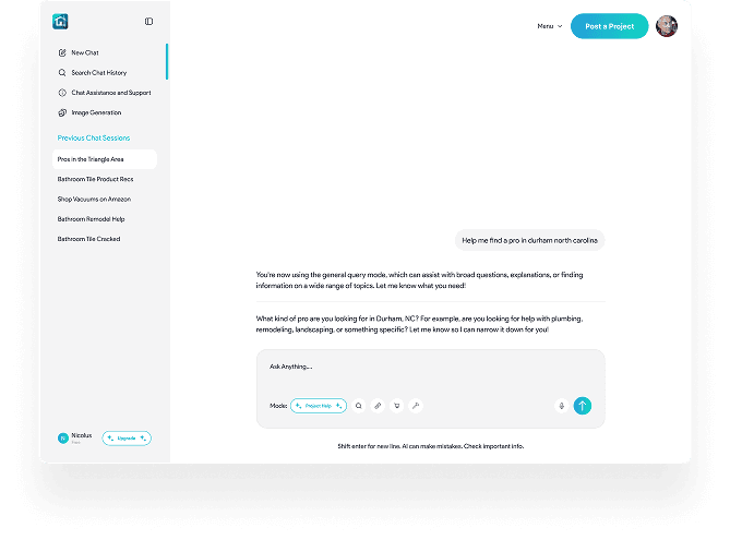 Market analysis showing industry trends