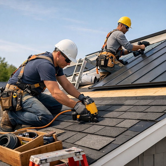 Modern architectural building