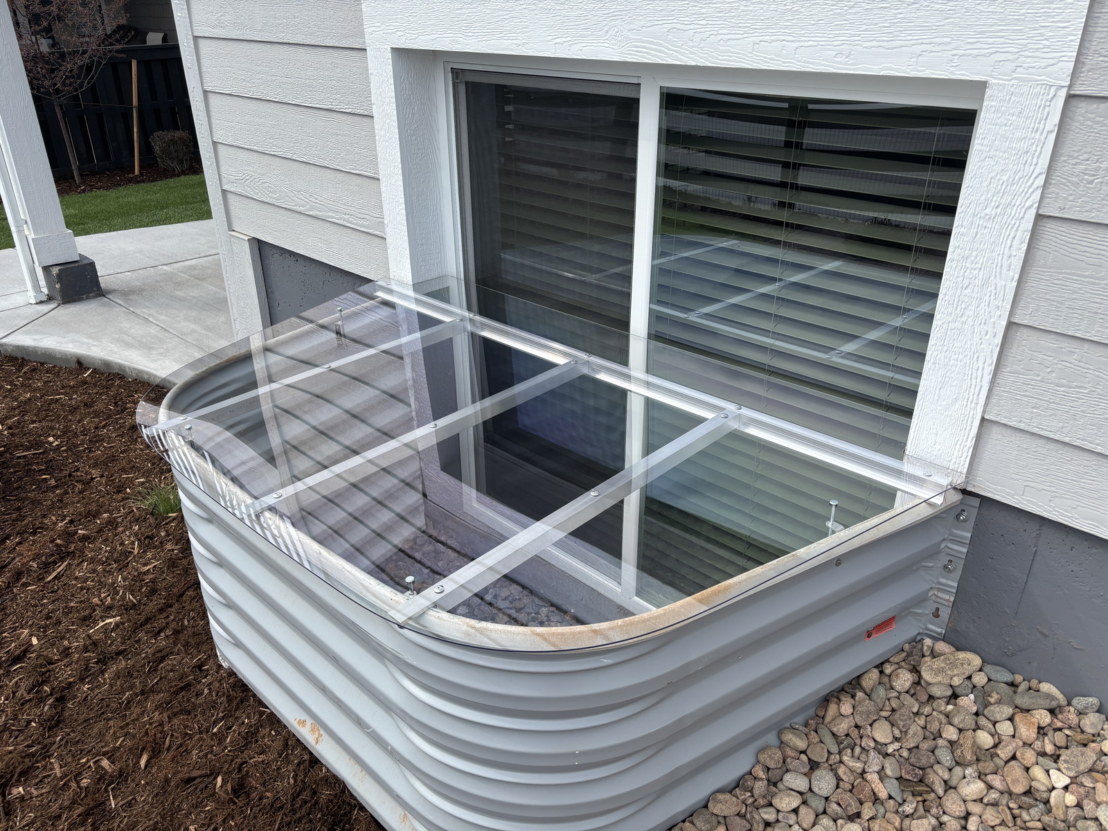 Windows Well Covered - Custom Window Well Covers