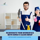 Sonia's Clean Sweep logo