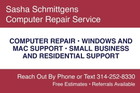 Sasha Schmittgens Computer Repair Services logo