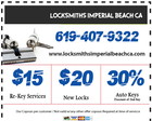 Locksmiths Imperial Beach CA logo