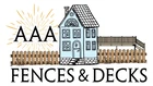AAA Fence and Deck Company logo