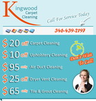 Carpet Cleaning Kingwood logo