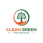 Clean Green Tree service logo