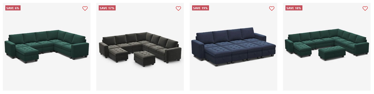 modular oversized sectional