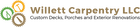 Willett Carpentry LLC logo