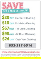 Houston Carpet Cleaning INC logo