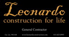Leonardo Construction logo