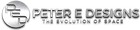 Peter E Designs logo