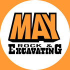 May Rock & Excavating logo