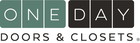 One Day Doors and Closets logo