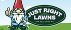 JUST RIGHT LAWNS logo