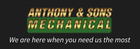 Anthony & Sons Mechanical logo