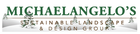 Michaelangelo's Sustainable Landscape & Design logo