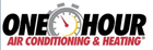 One Hour Air Conditioning & Heating logo