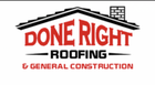 Done Right Roofing logo