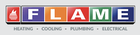 Flame Heating & Cooling logo