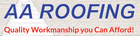 AA ROOFING logo
