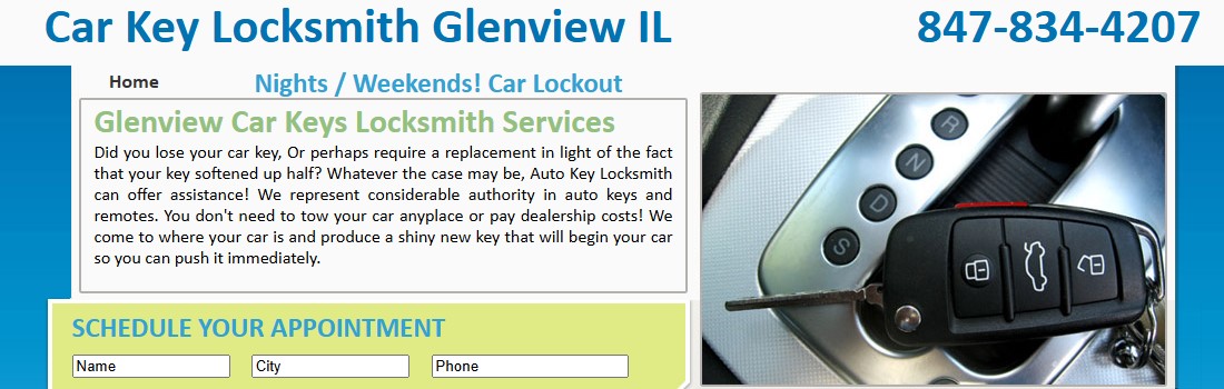 Car Key Locksmith Glenview IL