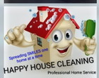 Happy House Cleaning logo
