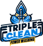 Triple Clean Power Washing logo