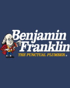 Benjamin Franklin Plumbing of the Triad logo