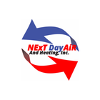 Next Day Air & Heating logo