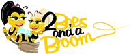 2 Bees And A Broom
