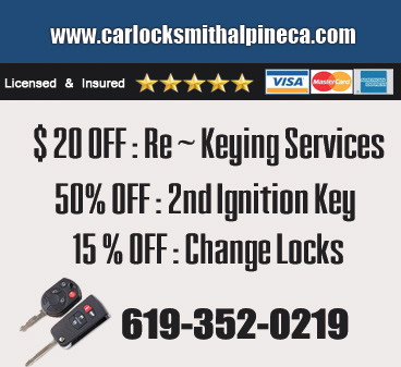 Car Locksmith Alpine CA