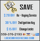 Locksmiths Fresno  logo