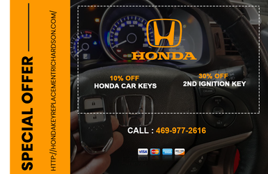Honda Key Replacement Richardson