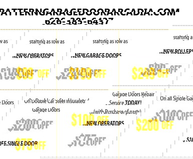 Pattern Garage Door Arcadia CA