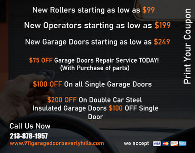 911 Garage Door Beverly Hills