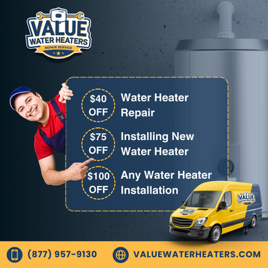  Value Water Heater Installation
