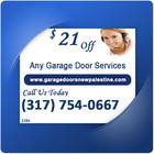 Garage Door New Palestine logo