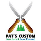 Pat's Custom Lawn Care and Snow Removal Services logo