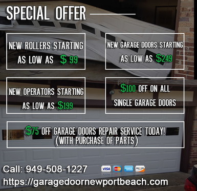 Garage door Newport Beach