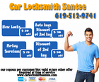 Car locksmith Santee CA logo