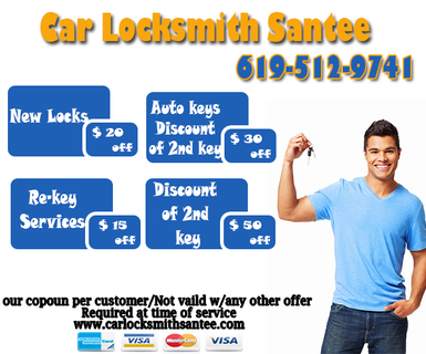 Car locksmith Santee CA