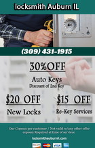 Locksmith Auburn IL logo