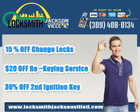 Locksmith Jacksonville IL logo