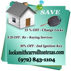 Locksmith Carrollton TX logo