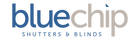 Bluechip shutters and Blinds logo