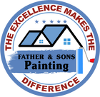 Father and sons Painting logo