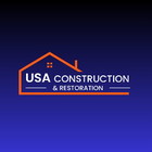 USA Construction & Restoration logo
