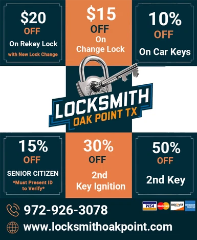 Locksmith Oak Point TX