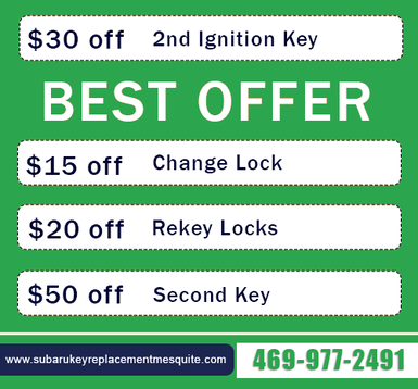 Subaru Key Replacement Mesquite