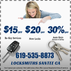 Locksmiths Santee CA logo